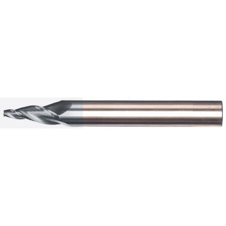 Mastercut Tool Corp. 3/16x1-1/4x7°x1/2x4 3FL Square Tapermill, PowerC 208-116-3